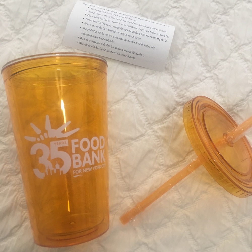 Profits Donated to the Food Bank for NYC -Tumbler